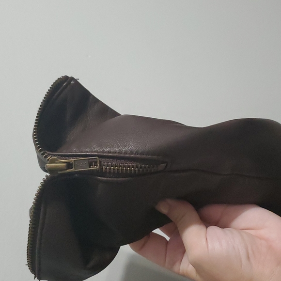 Brown Leather Jacket - Picture 2 of 2